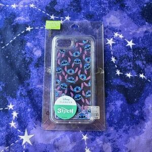 Disney Stitch Phone Case - Blue and Purple